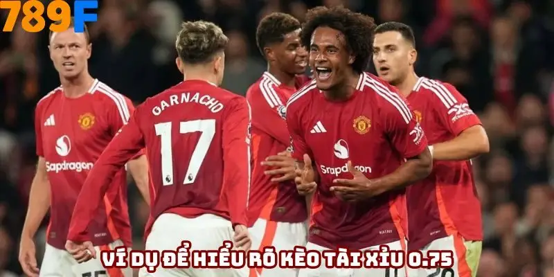 Ví dụ để hiểu rõ kèo tài xỉu 0.75